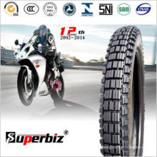 Motorcycle Tire and Tube (3.00-18) New Big Teeth Pattern